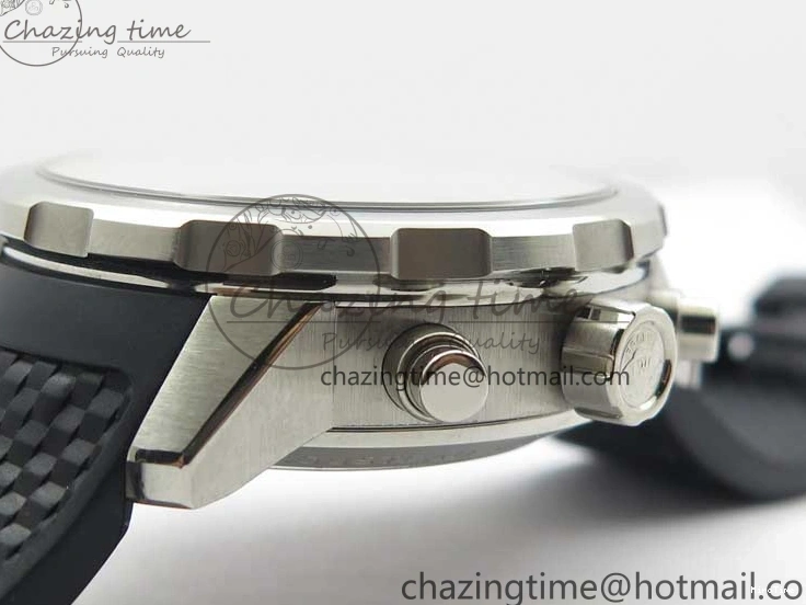 MIROTIME 0111 Aquatimer Chrono IW376803 V6F 1:1 Best Edition Blue Dial on Ruber Strap A Neat 7083